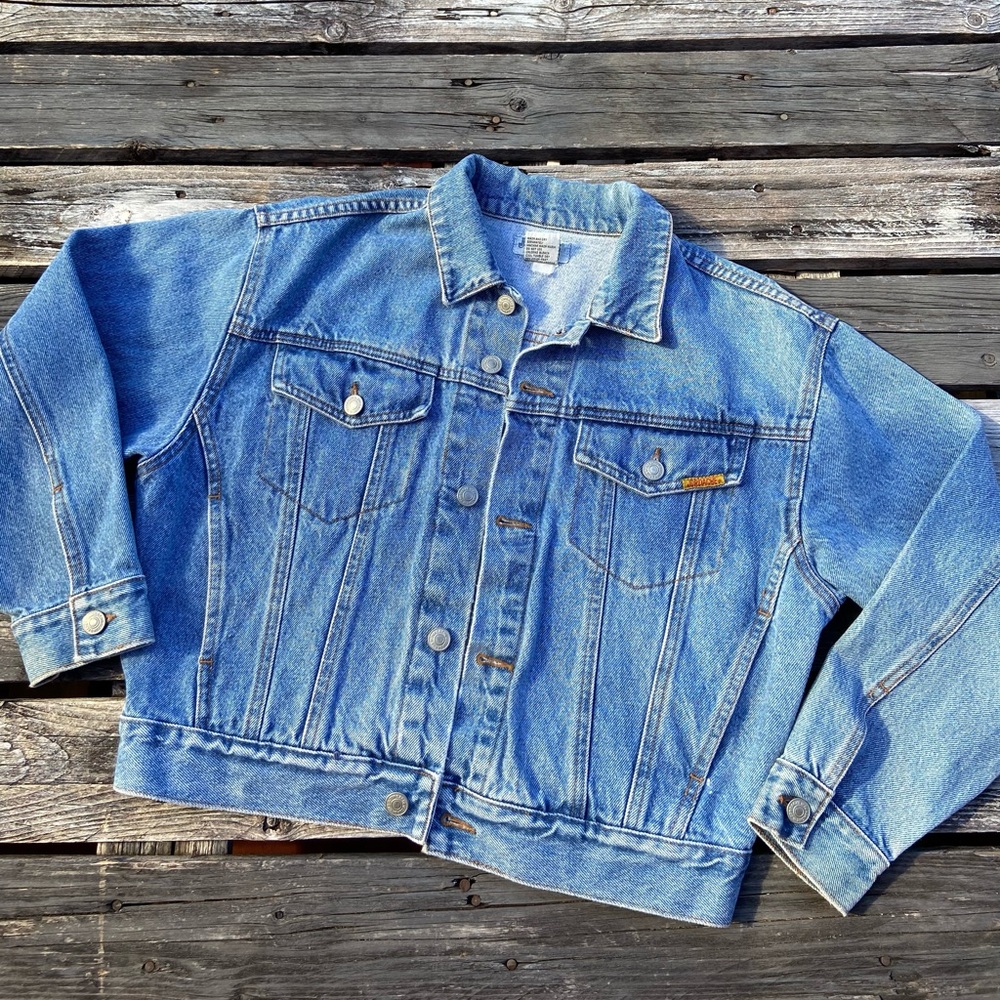 Vintage Jordache Denim Jean Jacket 80s 90s Trucker